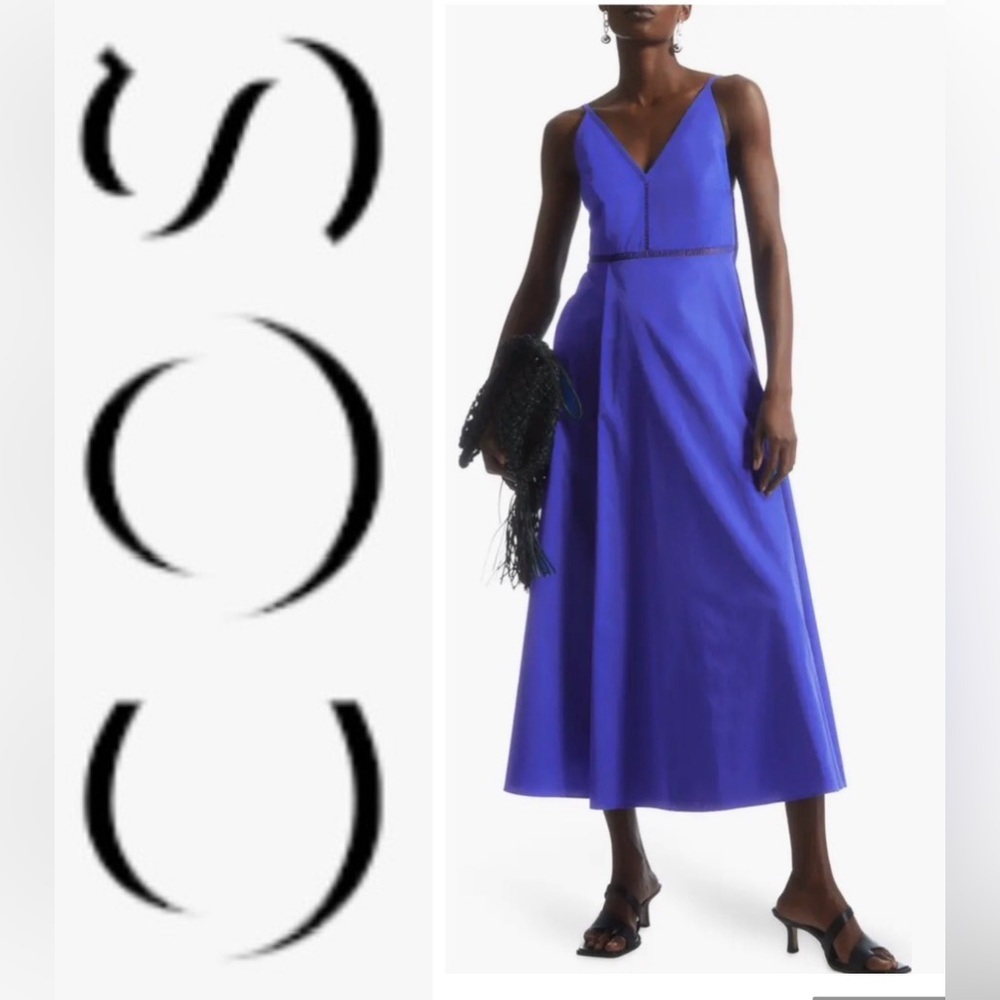 COS Voluminous Maxi Dress NWT- size 14